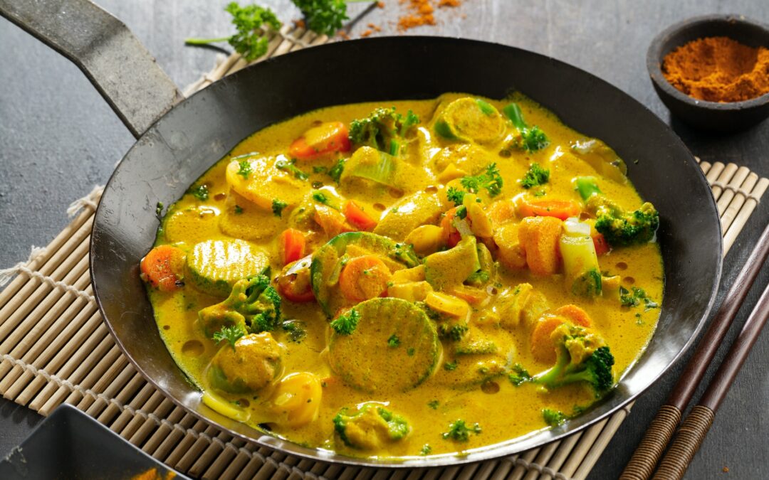 Délicieux curry de légumes